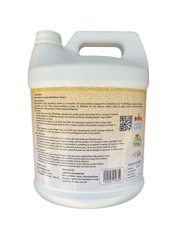 Labytox Interior foam wash Shampoo - Image 2